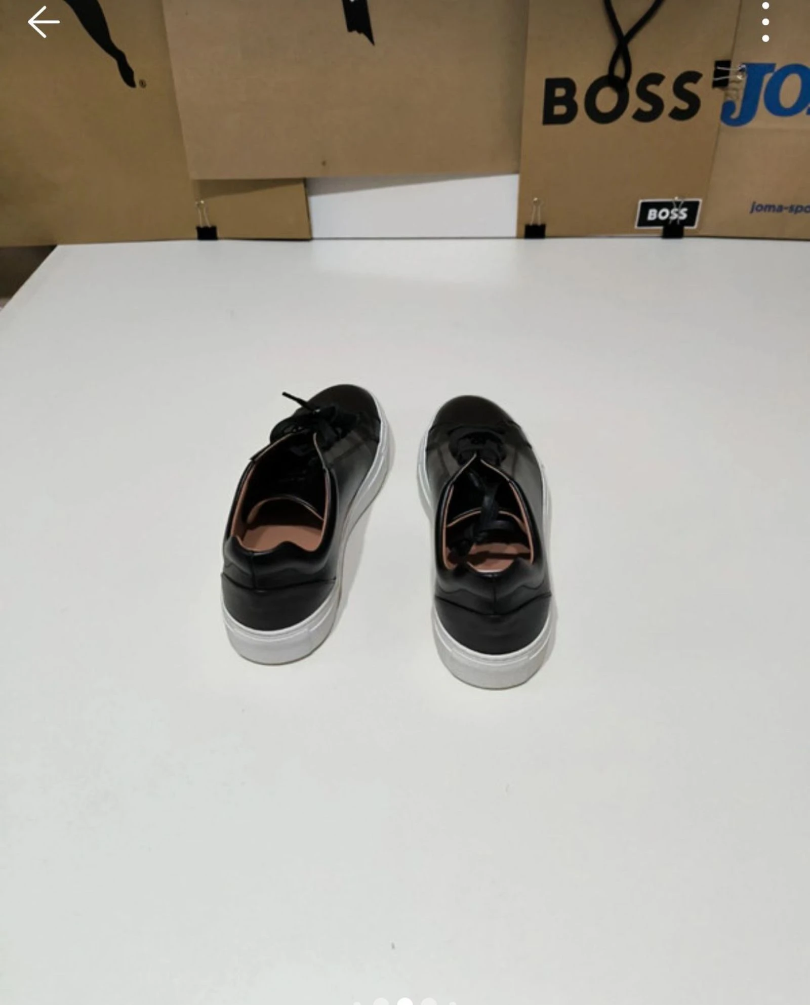 Boss eu 38 leather int and ext, without box – photo 4